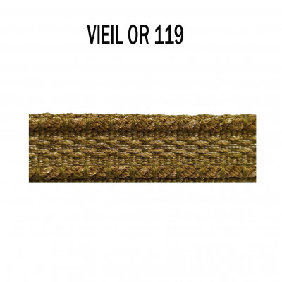 Galon chaînette 15 mm vieil or 5321-119 PIDF
