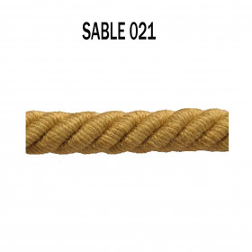 Câblé 8 mm - 021 Sable