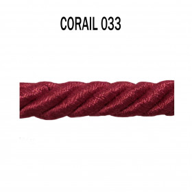 Câblé 8 mm - 033 Corail