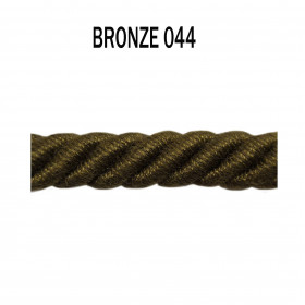 Câblé 8 mm - 044 Bronze