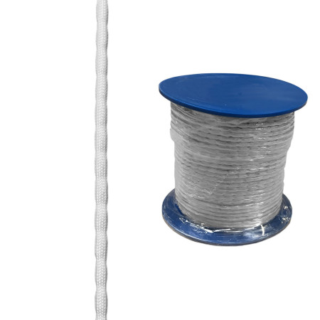 Ruban De Plomb Lesté Pour Rideaux - Blanc, Différents Poids Et Longueurs (35g/m à 150g/m)