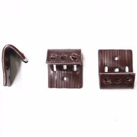Lot de 10 clips de fixation ressort nosag 7 trous