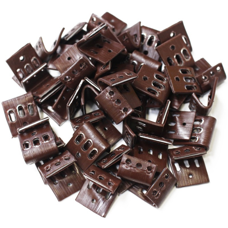 Lot De 10 Clips De Fixation Pour Calandre Mercedes - Référence A1239900092 - Gris Foncé - 11