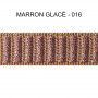 Galon reps 12 mm marron glacé 5901-016 PIDF