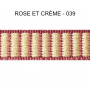 Galon reps 12 mm rose et crème 5901-039 PIDF