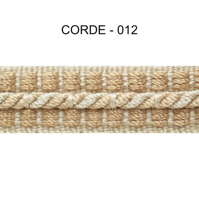 Galon cordonnet 12 mm corde 5931-012 PIDF
