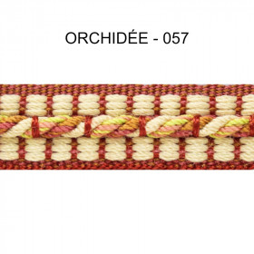 Galon cordonnet 12 mm orchidée 5931-057 PIDF