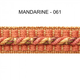 Galon cordonnet 12 mm mandarine 5931-061 PIDF