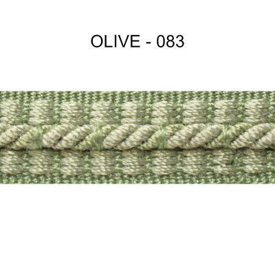 Galon cordonnet 12 mm olive 5931-083 PIDF