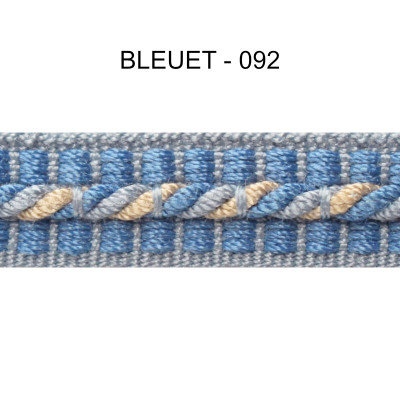 Galon cordonnet 12 mm bleuet 5931-092 PIDF