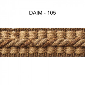 Galon cordonnet 12 mm daim 5931-105 PIDF