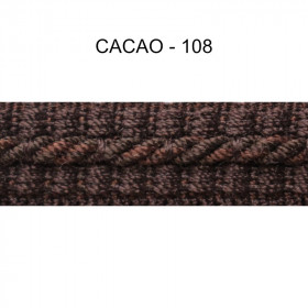 Galon cordonnet 12 mm cacao 5931-108 PIDF