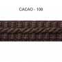 Galon cordonnet 12 mm cacao 5931-108 PIDF