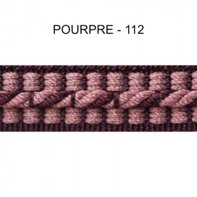 Galon cordonnet 12 mm pourpre 5931-112 PIDF