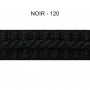 Galon cordonnet 12 mm noir 5931-120 PIDF