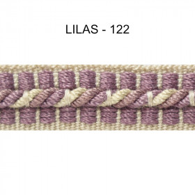 Galon cordonnet 12 mm lilas 5931-122 PIDF