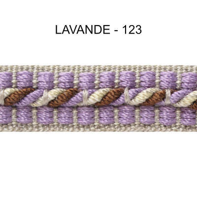 Galon cordonnet 12 mm lavande 5931-123 PIDF