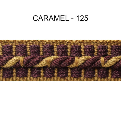 Galon cordonnet 12 mm caramel 5931-125 PIDF