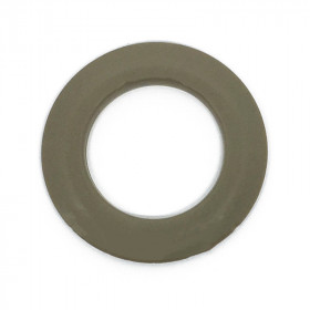 Oeillet rideaux à clipser Taupe Glossy Ø44 mm