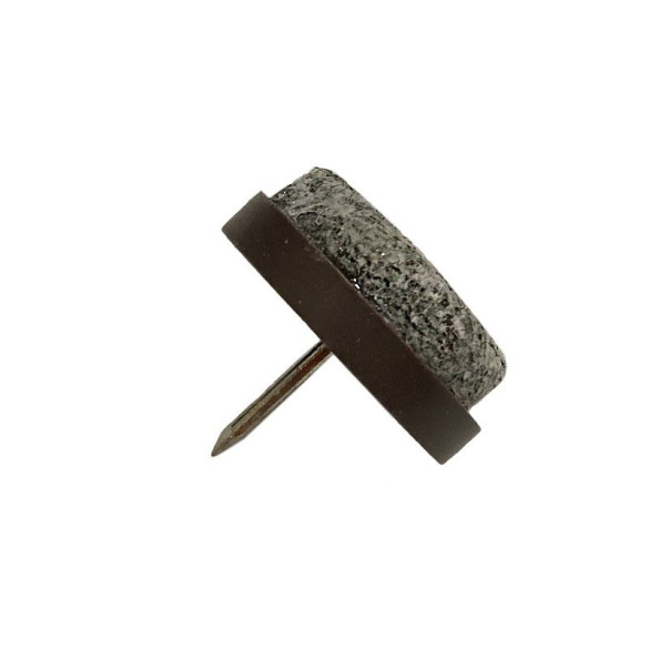 Patin Glisseur Gris 25x25mm – Protège Vos Sols | SAM