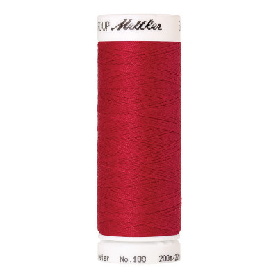 Bobine de fil Mettler SERALON rouge 0102 - 200 ml