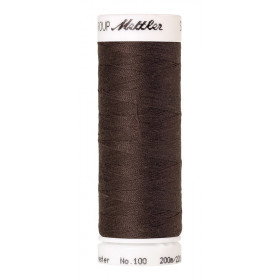 Bobine de fil Mettler SERALON marron charbon - 200 ml