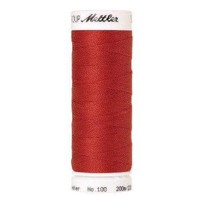 Bobine de fil Mettler SERALON rouge 0501 - 200 ml