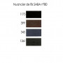 Boite de 5 bobines de fil SABA 80 blanc cassé 1000 - 5000ml