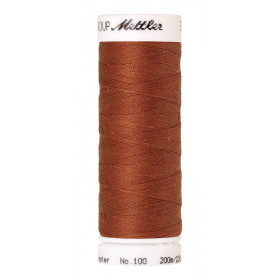 Bobine de fil Mettler SERALON marron brique 1054 - 200 ml