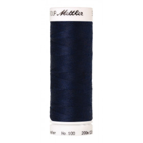 Bobine de fil Mettler SERALON bleu nuit 1465 - 200 ml