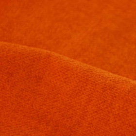 Tissu velours Amara orangé Casal non feu