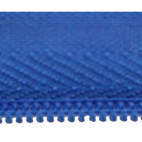 Fermeture à glissière 4mm bleu cobalt - rouleau de 200 mètres