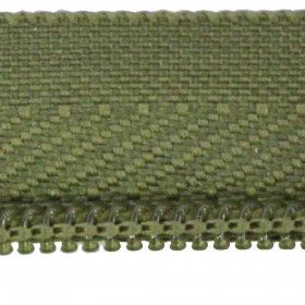 Fermeture à glissière 4mm olive - rouleau de 200 mètres