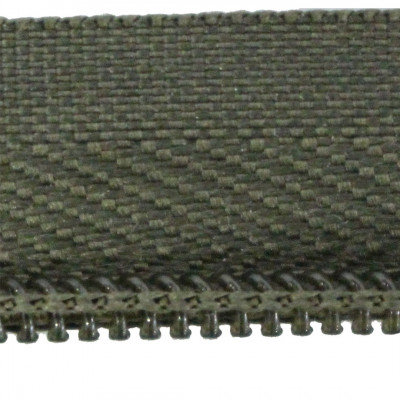 Fermeture à glissière 4mm vert olive - rouleau de 200 mètres