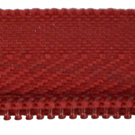 Fermeture à glissière 4mm rouge rubis - rouleau de 200 mètres