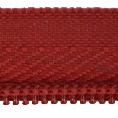 Fermeture à glissière 4mm rouge rubis - rouleau de 200 mètres