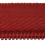 Fermeture à glissière 4mm rouge rubis - rouleau de 200 mètres