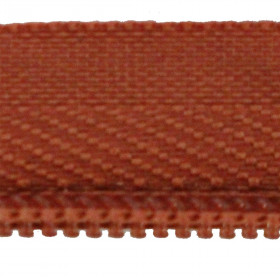 Fermeture à glissière 4mm terracotta - rouleau de 200 mètres