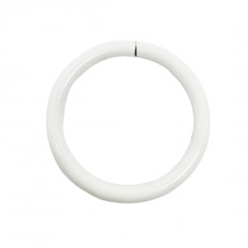 10 anneaux rideaux Ø30x38 mm blanc