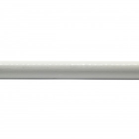 Barre de rideau Ø19 mm Blanche - 250 cm