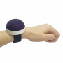 Bracelet porte épingles avec ruban auto-agrippant violet Prym