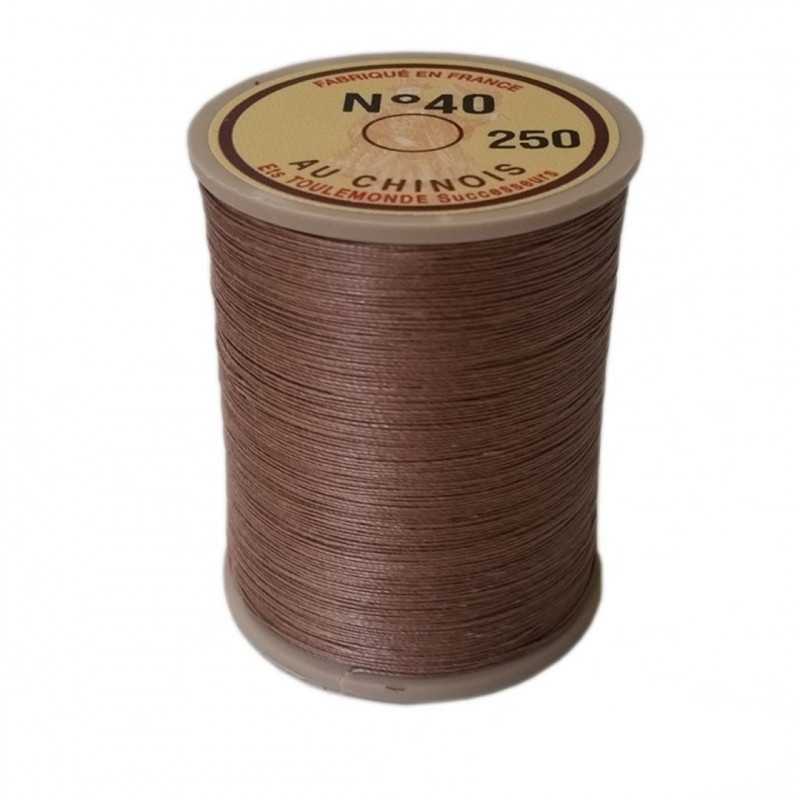 Fil Au Chinois En Lin – Bobine De 30 M, N°40, Couleur Blanc Ou Noir – Parfait Pour Surpiqûres, Jeans, Cuir Et Couture Main/machine