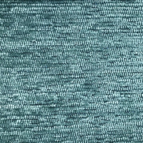 Tissu chenille Esparta bleu d'eau Froca