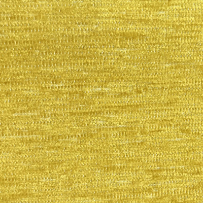 Tissu chenille Esparta jaune colza Froca