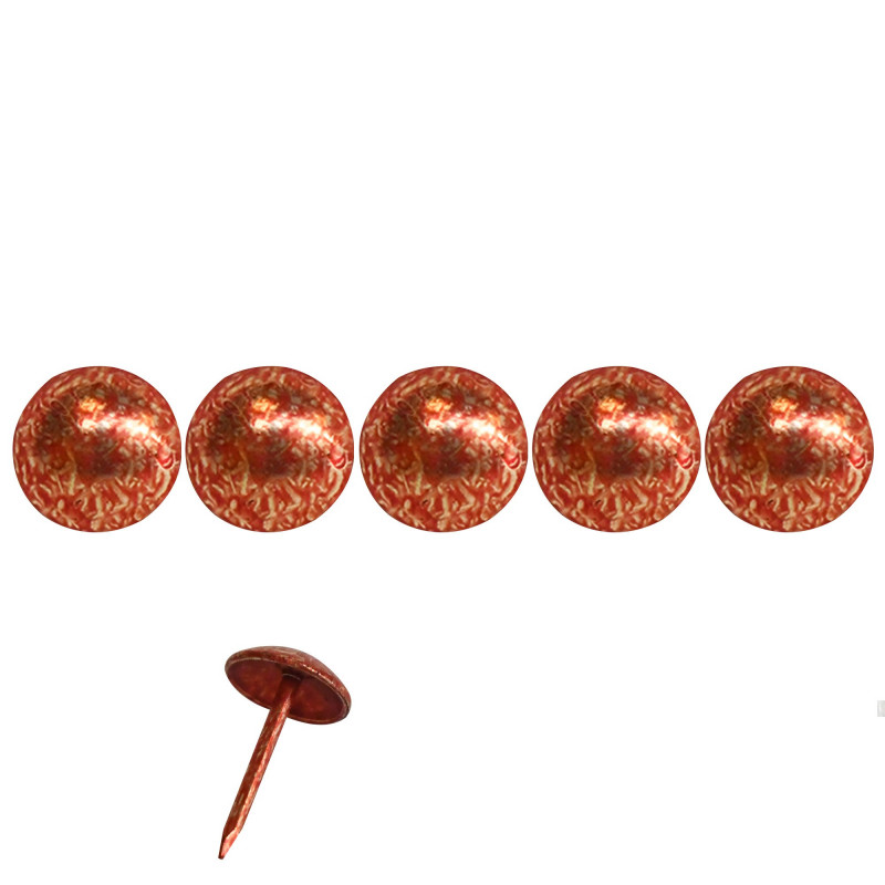 Clous De Tapissier Lentille 16 Mm - Bronze Renaissance - Lot De 105 - Neufs