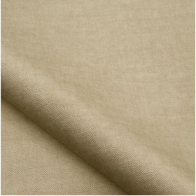 Tissu velours Milo beige 02 Nobilis anti-tache