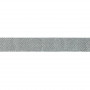 Galon tapissier 12 mm gris métallisé 1901-101 PIDF