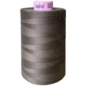 Bobine de fil SABA 80 marron clair 399 - 5000ml