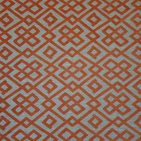 Tissu jaquard Chalco mandarine Casal