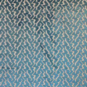 Tissu Kyoto Sake turquoise Casal